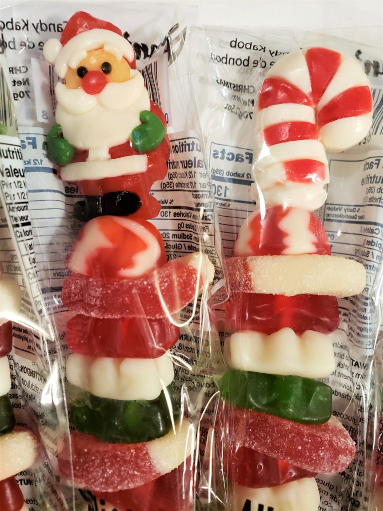 Kabob Candy Christmas Holiday 70g Crowsnest Candy Company