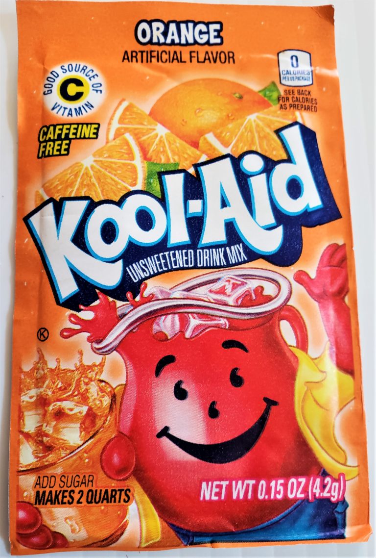KoolAid Unsweetened Drink Mix Orange Crowsnest Candy Company