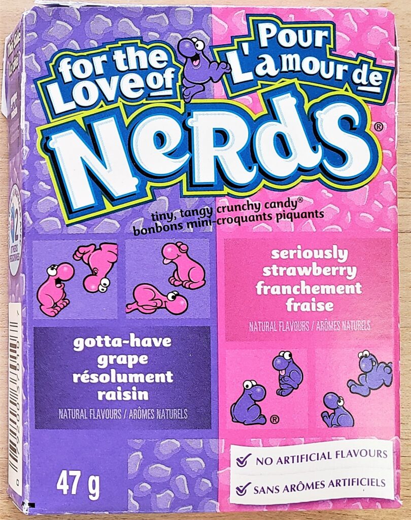 Nerds Grape Strawberry For the Love of Nerds 46g Crowsnest Candy