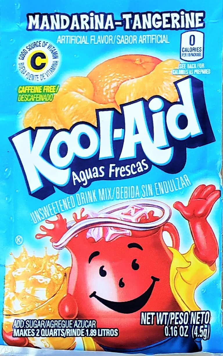 KoolAid Unsweetened Drink Mix MandarinaTangerine Crowsnest Candy