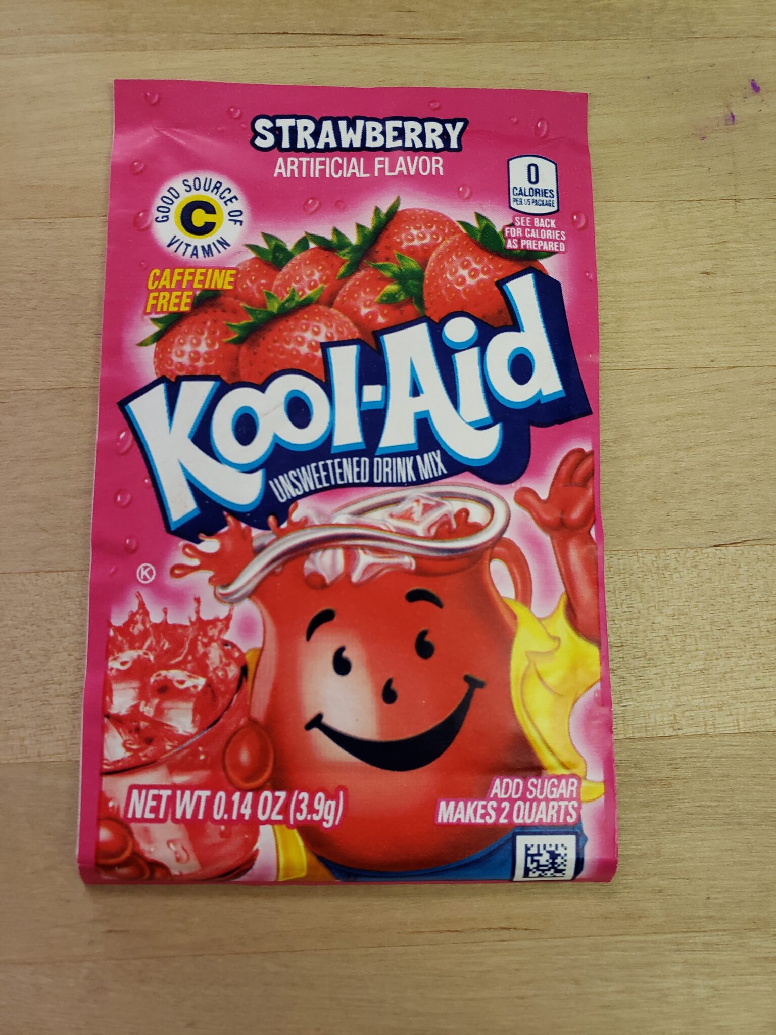 KoolAid Unsweetened Drink Mix Strawberry Crowsnest Candy Company