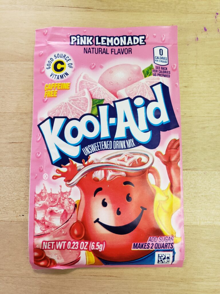 KoolAid Unsweetened Drink Mix Pink Lemonade Crowsnest Candy Company