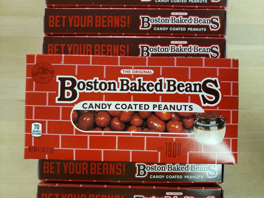Boston Baked Beans Theatre Box 127g Crowsnest Candy Company