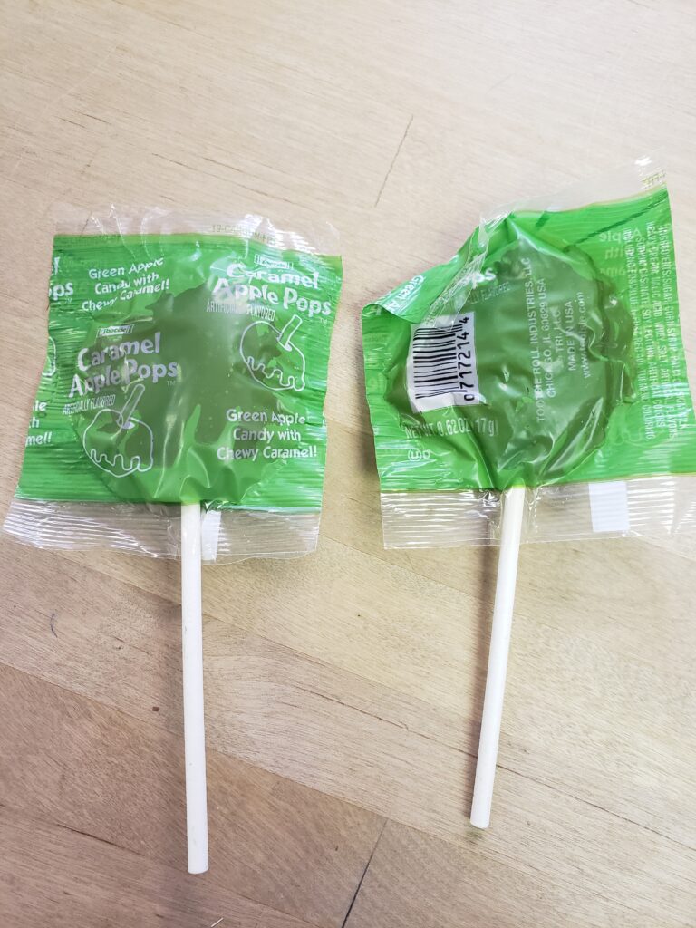 Tootsie Caramel Apple Pop Crowsnest Candy Company