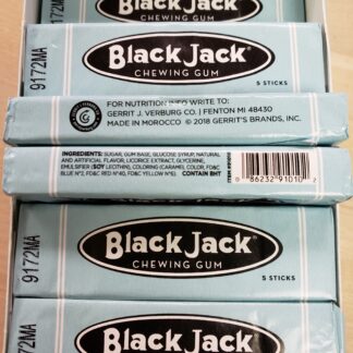 black jack chewing gum
