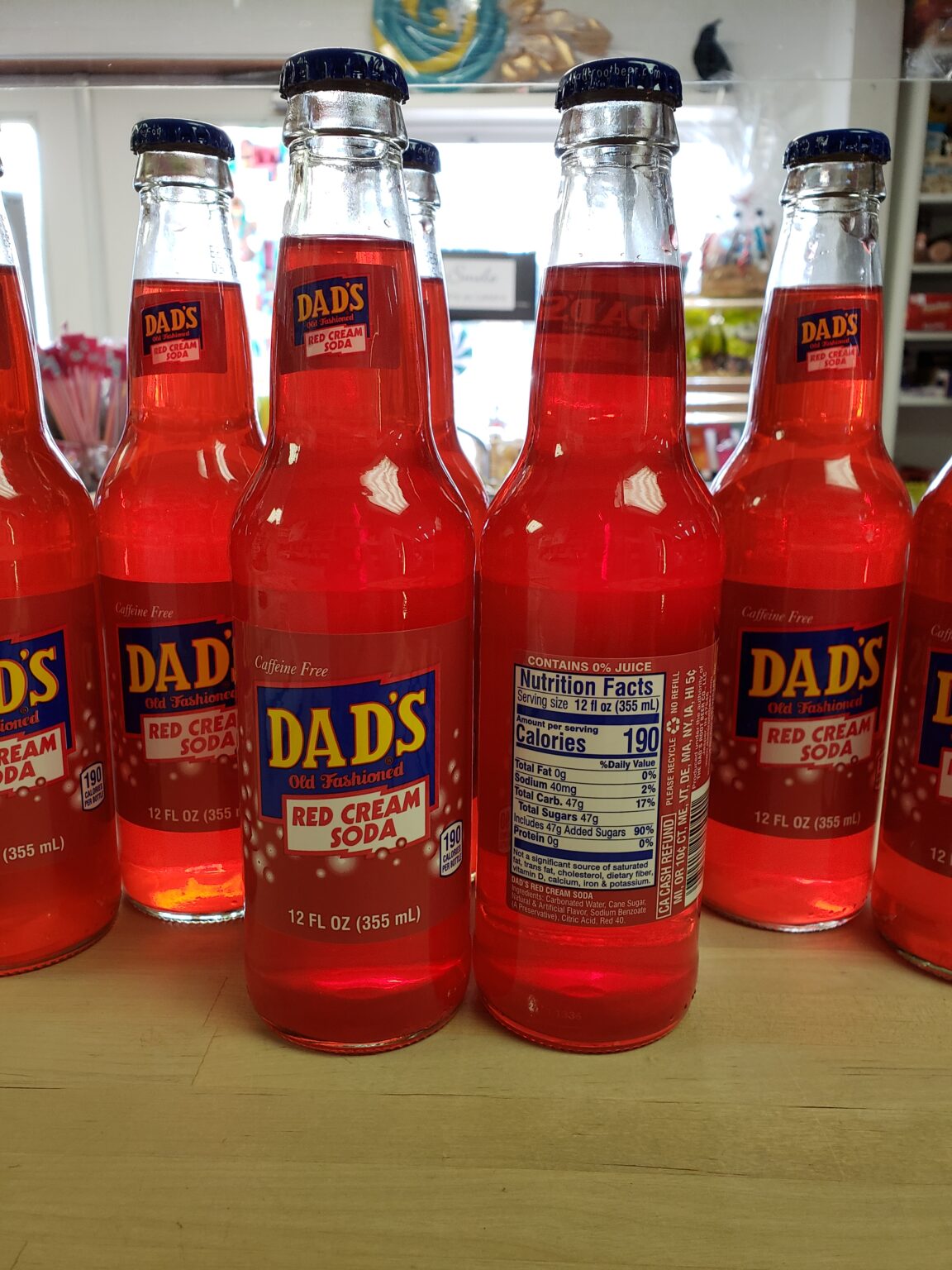 Dad’s Red Cream Soda 355ml Crowsnest Candy Company