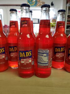 dads red cream soda