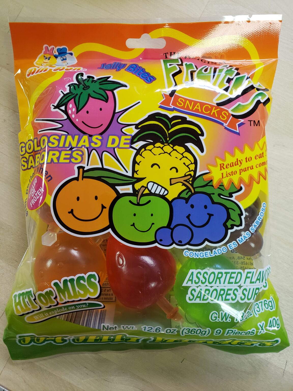 DinDon Fruity’s JUC Jelly Bag Crowsnest Candy Company