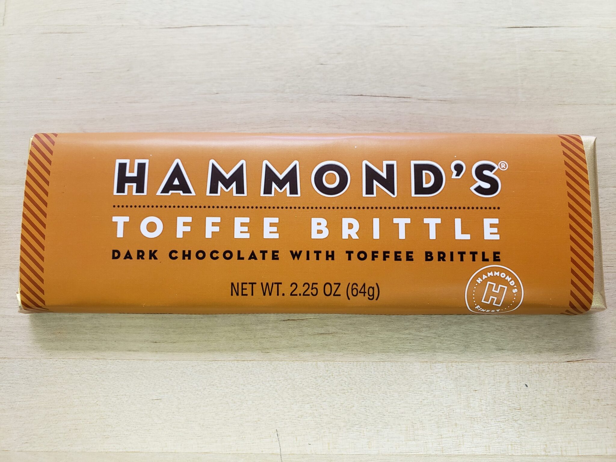 Hammond’s Chocolate Bars Toffee Brittle Dark Crowsnest Candy Company