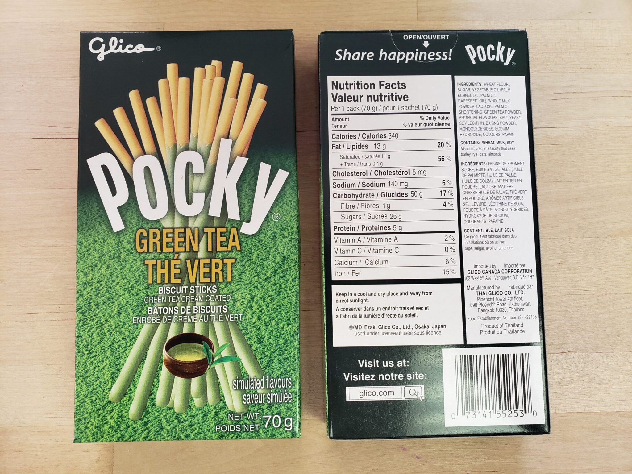 Pocky Green Tea Crowsnest Candy Company