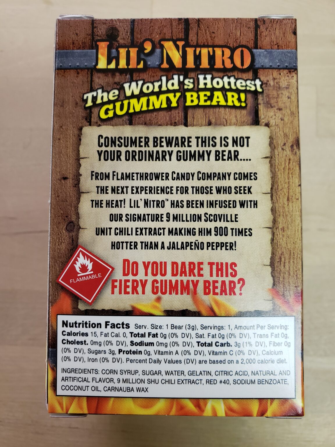 Lil Nitro Gummy Bear Crowsnest Candy Company