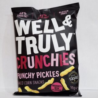 Well and Truly Crunchies Punchy Pickles 30g
