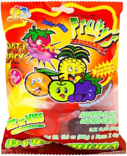 DinDon Fruity's JU-C Jelly Bag Hot & Spicy