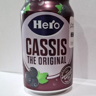 Hero Cassis (Blackcurrant) Can 330ml