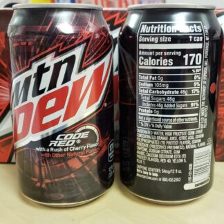 Mountain Dew Code Red Can 355ml