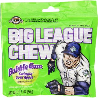 Big League Chew Swingin' Sour Apple 60g
