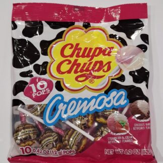 Chupa Chups Cremosa-10 pops 120g