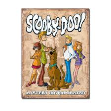 Tin Sign Scooby-Doo! 16"x12.5"