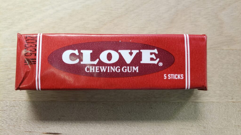 Clove Chewing Gum Crowsnest Candy Company