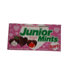 Junior Mints Heart Shaped -Theatre Box 99g