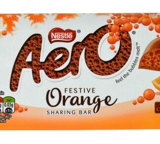 Nestle Aero Orange Festive Block 90g UK