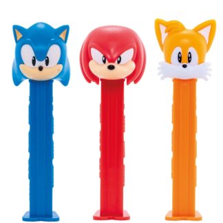 PEZ Sonic the Hedgehog Knuckles Tails Dispenser