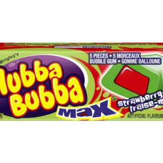 Hubba Bubba Max Strawberry & Watermelon Bubble Gum 40g