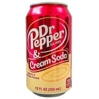 Dr Pepper & Cream Soda Can 355ml