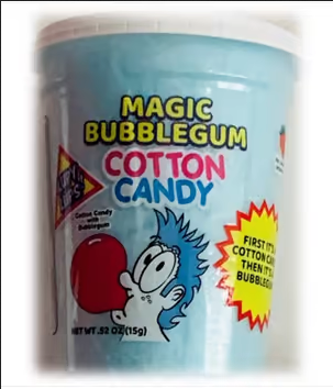 Magic Bubblegum Cotton Candy Sour Blue Raspberry 15g – Crowsnest