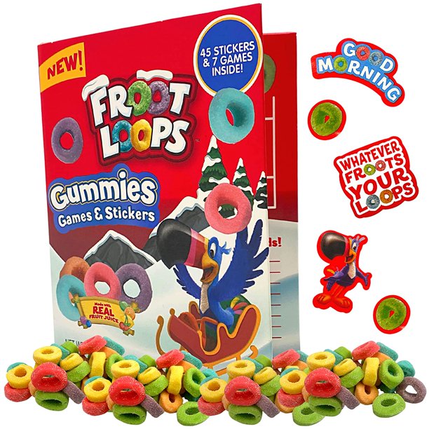 Froot Loops Gummies Games & Stickers