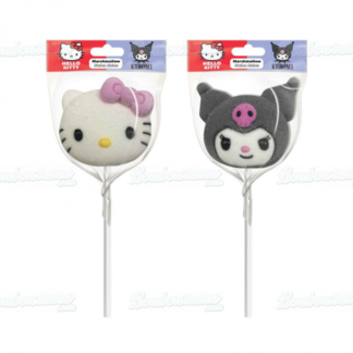Hello Kitty and Kuromi Marshmallow Lollipop 30g