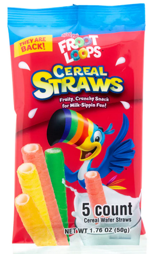 Froot Loops Cereal Straws 5ct