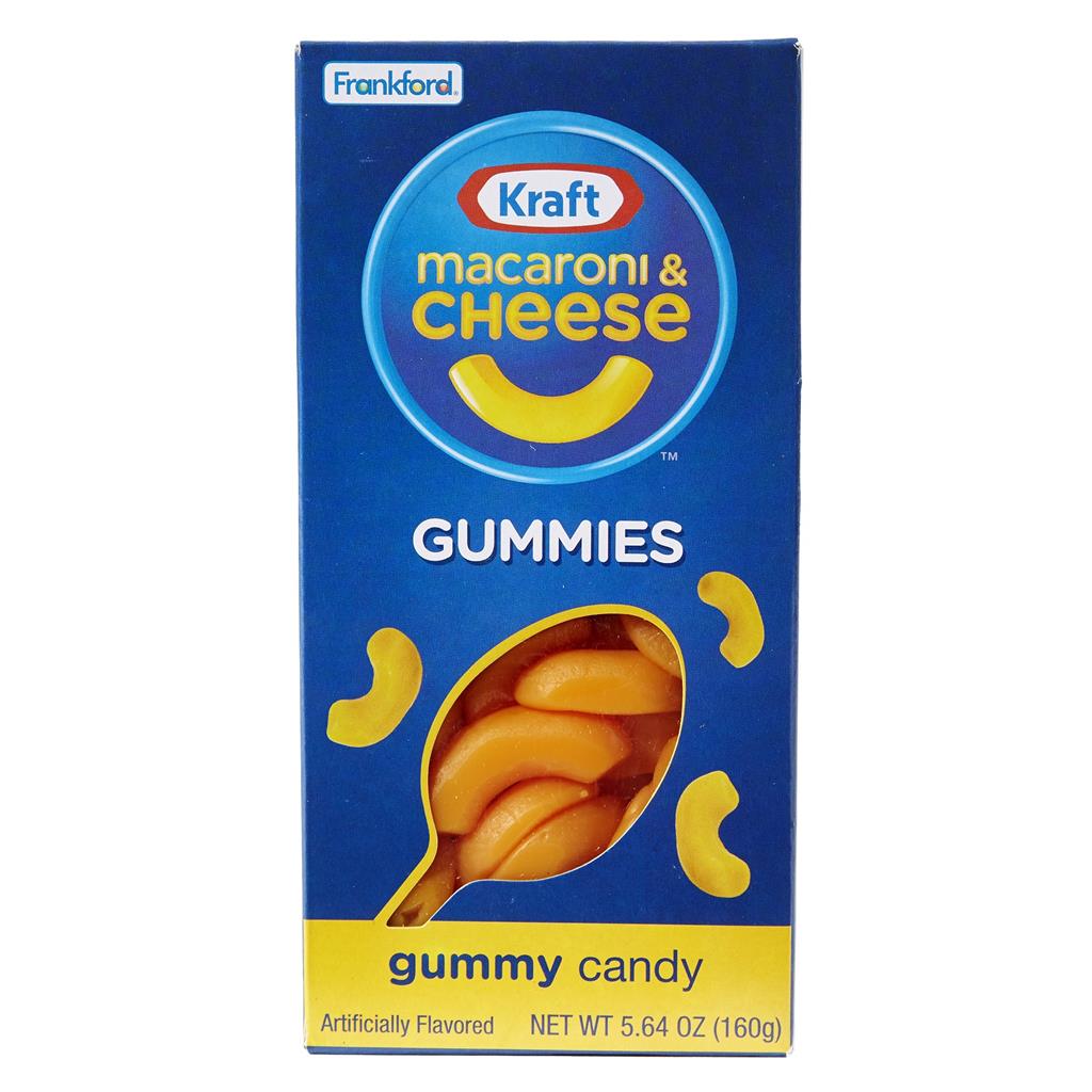 Kraft Gummy Macaroni & Cheese Box 160g – Crowsnest Candy Company