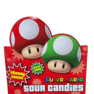 Super Mario Mushroom Sours tin 25.5g