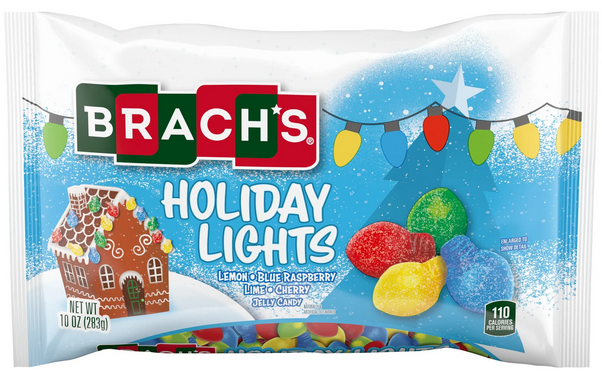  Brach's Christmas Holiday Jelly Lights Gummy Candy 30