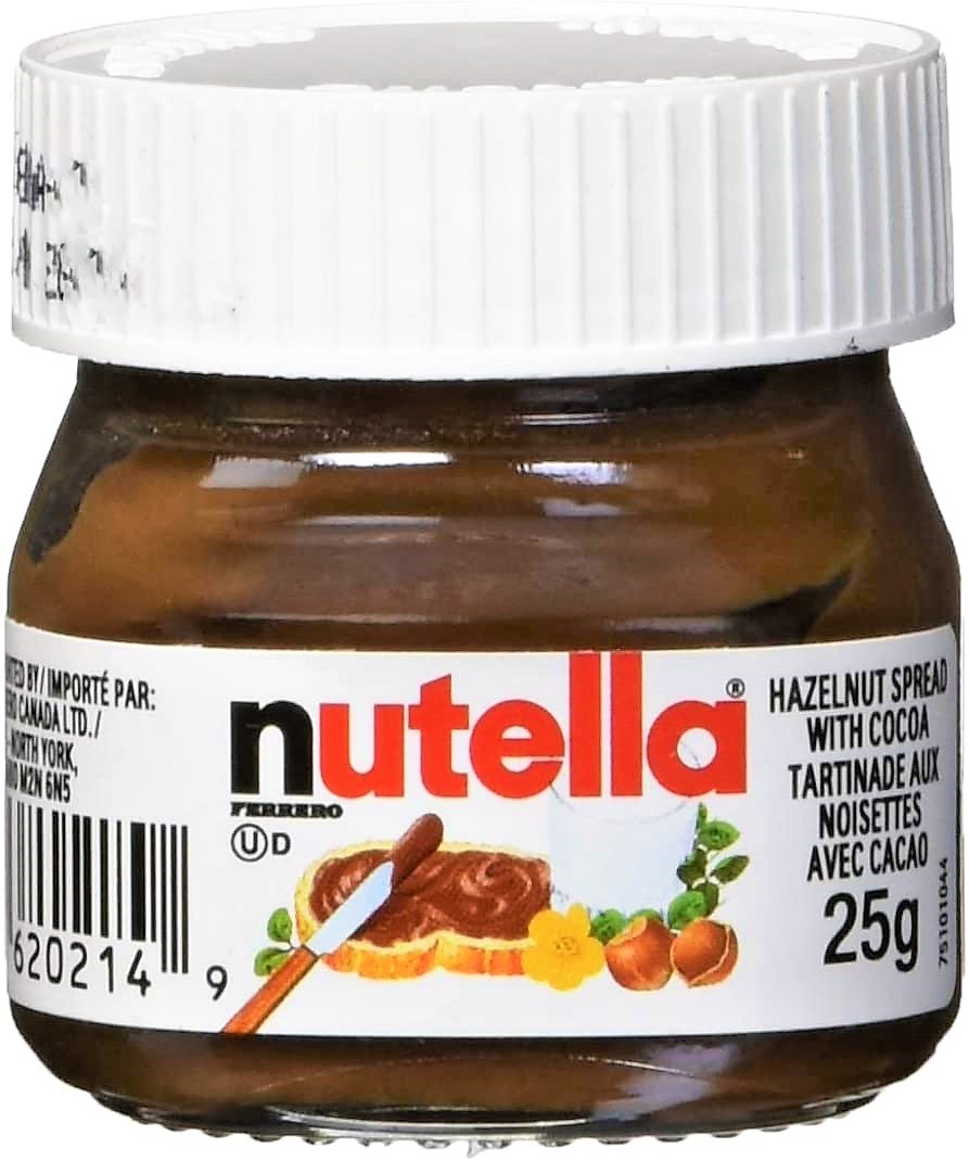 Nutella Mini Jar 25g – Crowsnest Candy Company