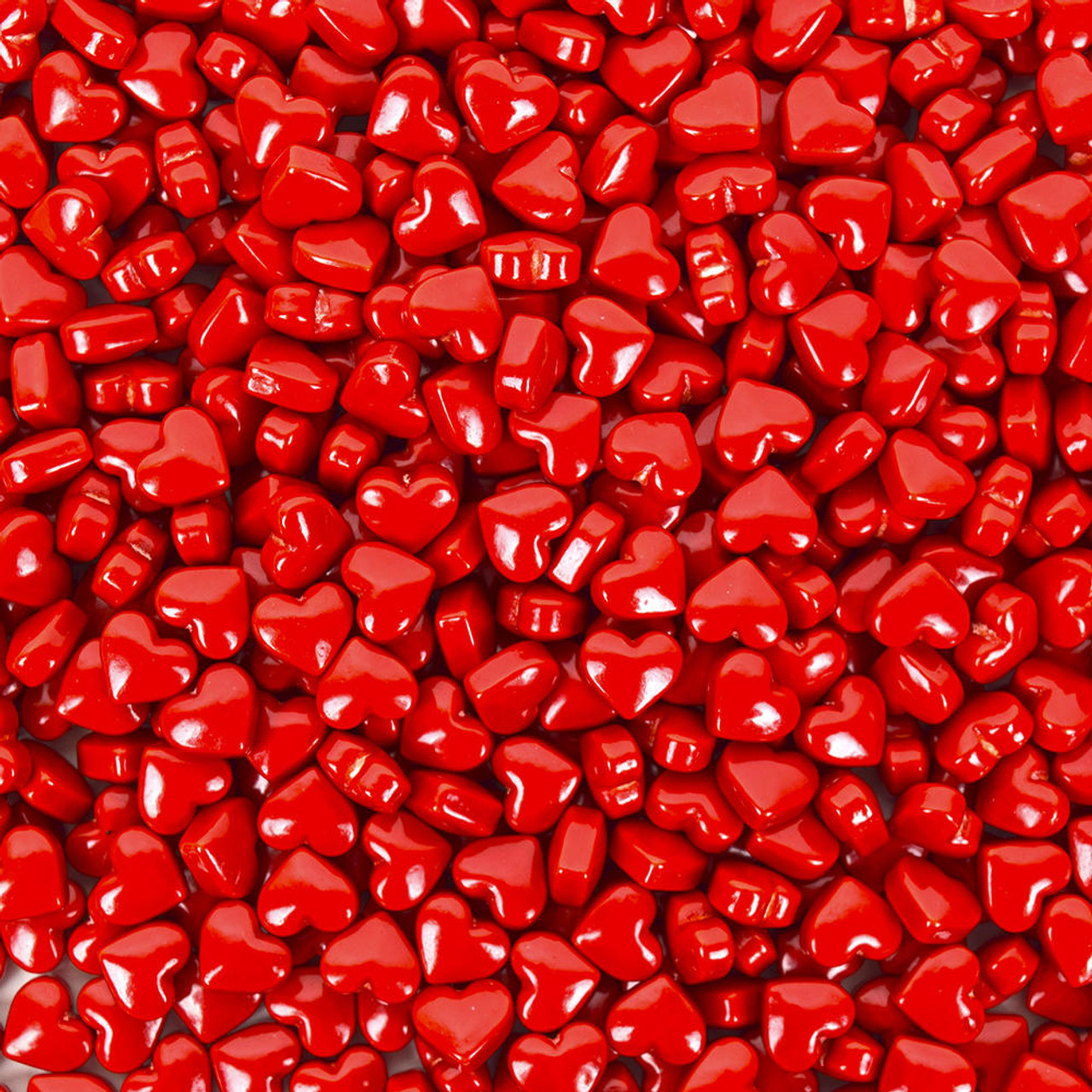 Bulk Cinnamon Hearts Hard Candy per 100g
