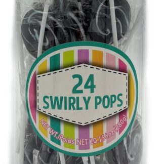 Swirly Pops Black Currant 24pc 280g