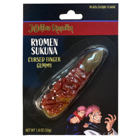 Jujutsu Kaisen Sukuna Cursed Finger Gummy 50g – Crowsnest Candy Company