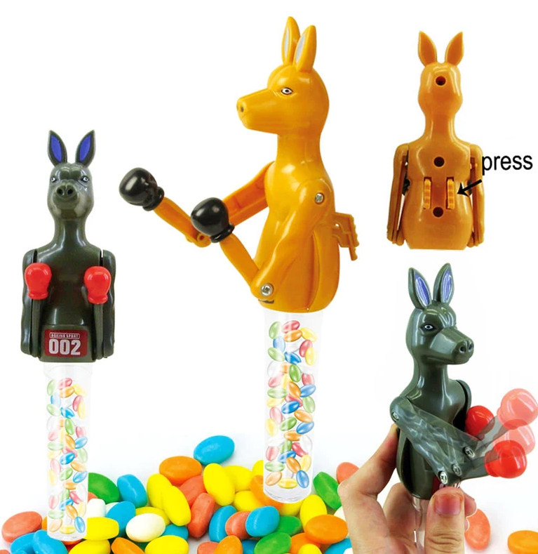 Boxing Kangaroo with Candy 8g Crowsnest Candy Company