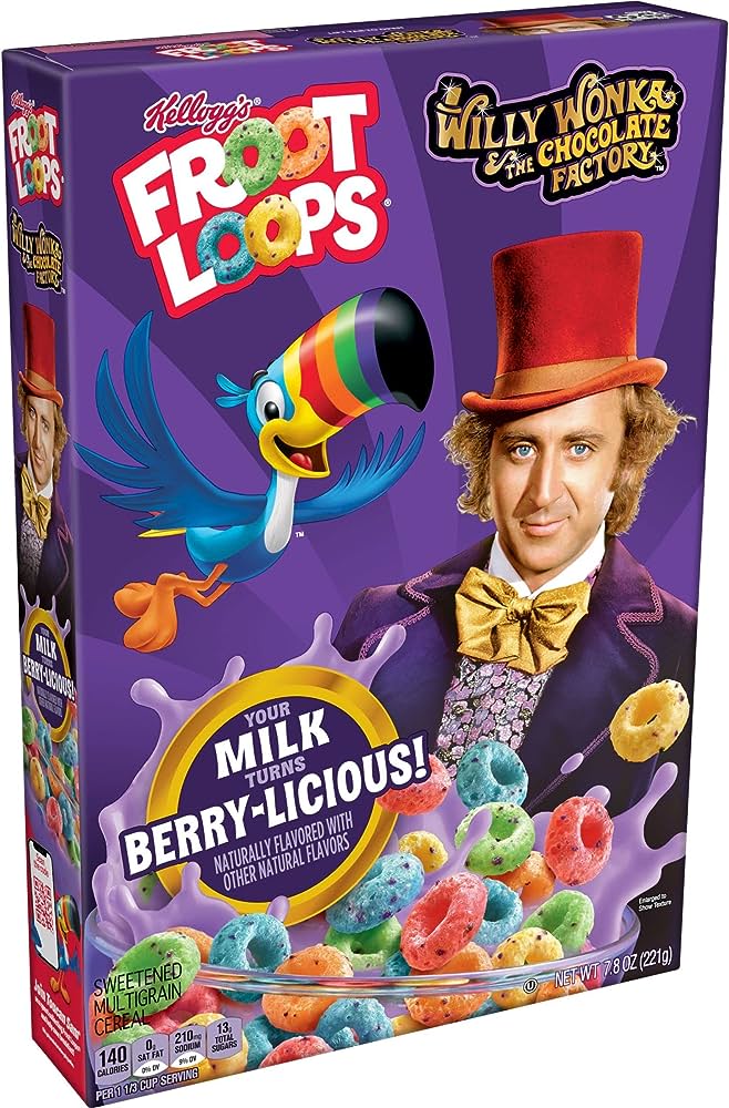 Froot Loops Willy Wonka Magic Milk 348g – Crowsnest Candy Company