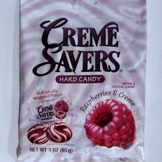 Creme Savers Bag Raspberries & Creme 85g