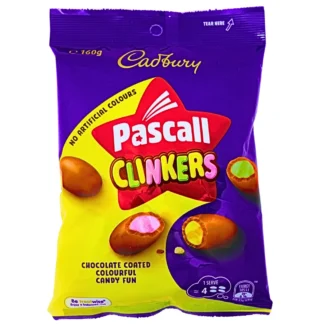 Cadbury Pascall Clinkers 160g Australia