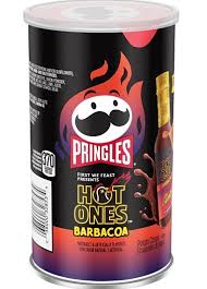 Pringles Hot Ones Barbacoa 71g