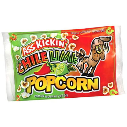Ass Kickin' Chile Lime Popcorn 99g