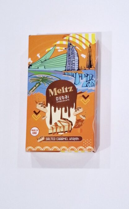 Meltz Dubai Chocolate Knafeh Salted Caramel 75g