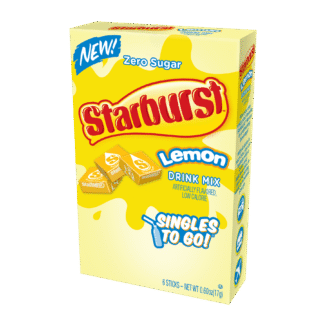 Starburst Singles To Go Lemon