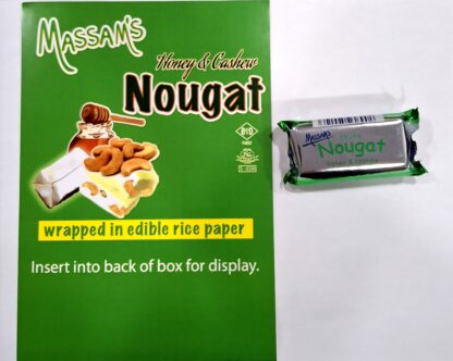 Nougat Honey & Cashew 25g
