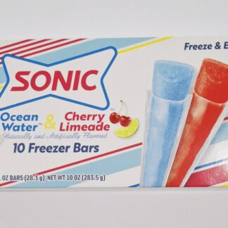 Sonic Freezer Bars 10-pack Ocean Water & Cherry Limeade 283.5g