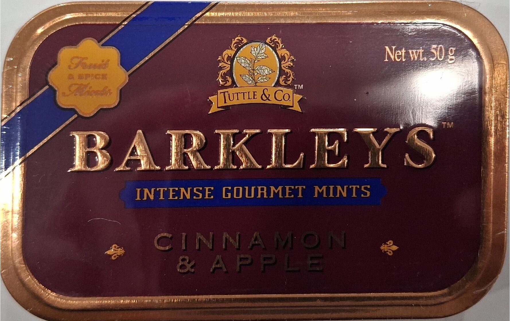 Barkleys Intense Cinnamon & Apple 50g